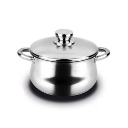 Fagor Silverinox Marmite inox 18/10 6,8L avec couvercle Ø24 x 15 cm
