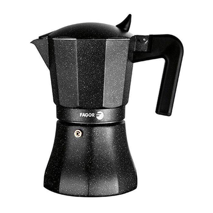 Cafetière Italienne Fagor TIRAMISU 3 Noir Aluminium Cafetière Italienne Fagor TIRAMISU 3 Noir Aluminium