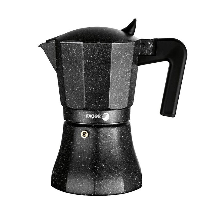 Cafetière Italienne Fagor TIRAMISU 9 Noir Aluminium Cafetière Italienne Fagor TIRAMISU 9 Noir Aluminium