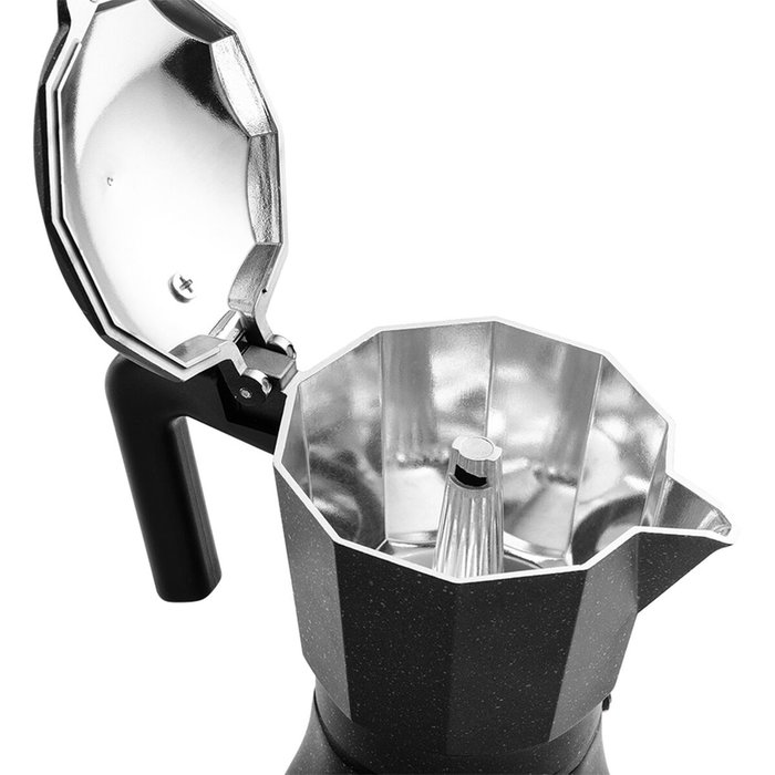 Cafetière Italienne Fagor TIRAMISU 9 Noir Aluminium Cafetière Italienne Fagor TIRAMISU 9 Noir Aluminium