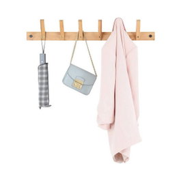 Domopak Living Portemanteau 2 en 1 en Bambou