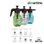 Dimartino Crystal Pulvérisateur polyéthylène 2L couleurs assorties Ø40 x 32,5 cm jet 80°
