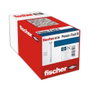 Fischer FPF II CZF 4,0x30 BC 670195 Boîte de 200 vis à bois, tête fraisée, filetage total, empreinte Pozidrive, zingué