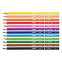 Milán Pack de 12 crayons de couleur
