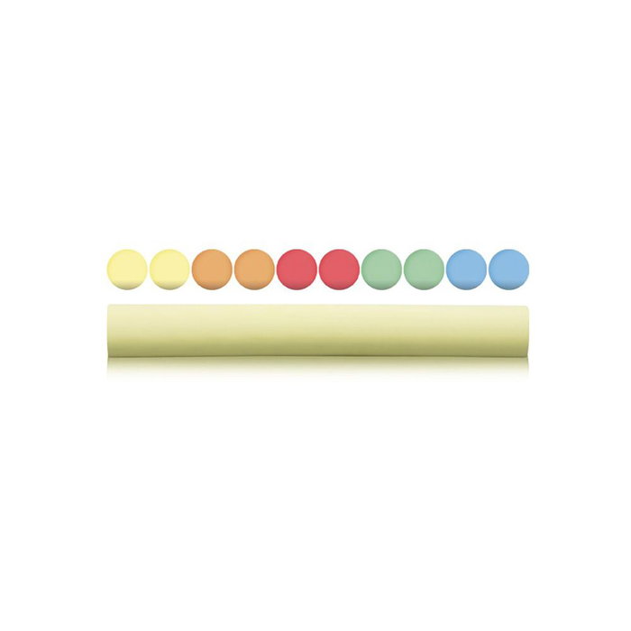 Milán Blister de tizas blanches et de couleurs (20 unités)
