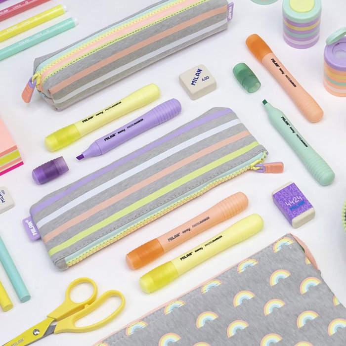 Milan Ensemble de Marqueurs Fluorescents Sway Multicouleur Gâteau 4 Pièces