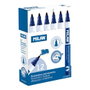 Marqueur permanent Milan Bleu PVC 12 Unités (Ø 4 mm)