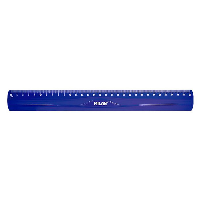 Milán Règle Flex & Resistant 30 cm bleu Milán Règle Flex & Resistant 30 cm bleu