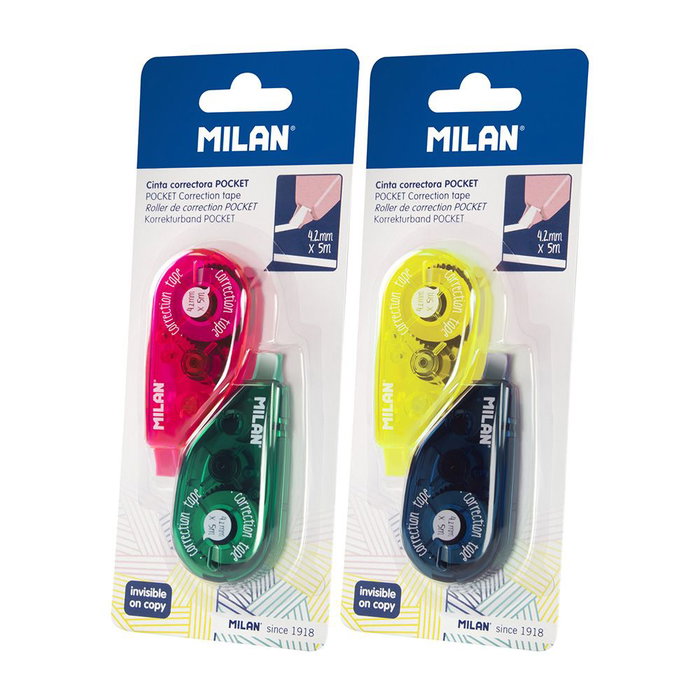 Milán Cinta correctrice 4,2 mm x 5 m couleurs assorties