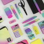 Milan Calculatrice de poche Pocket Sunset 8 chiffres Couleurs tendance