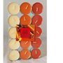 Magic Lights Bougies parfumées Orange Cannelle 30 Pièces