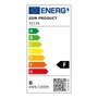 Edm Aplique LED rond 6W 570lm 4000K lumière du jour IP65 Ø14 x 2,8 cm