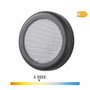 Edm Applique LED ronde 6W 450 lm 4000K Noir