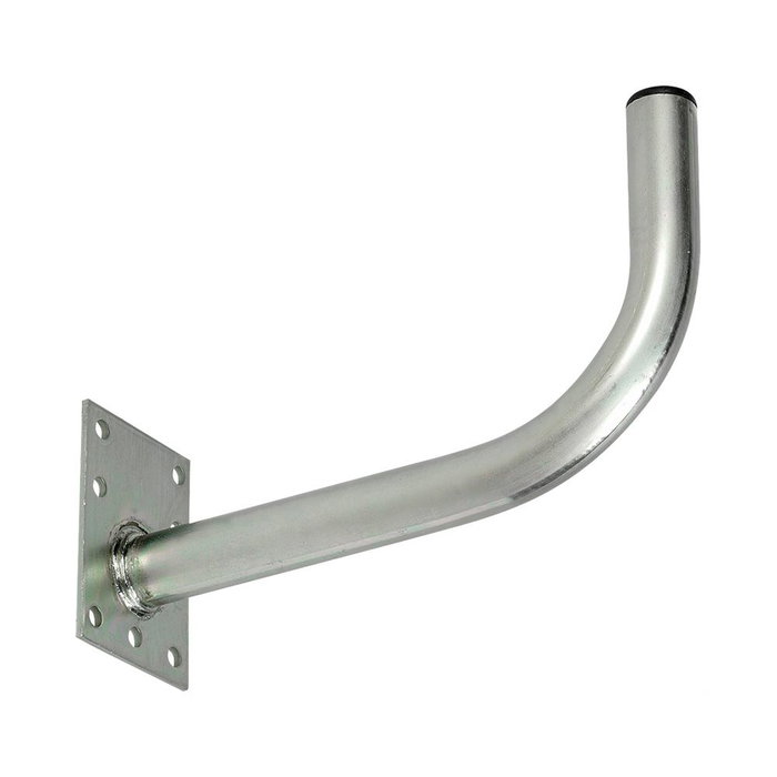 Televes 284x194mm Ø35mm Support L mural zinc RPR pour antenne