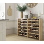 Astigarraga Merlot Botellero en pin massif pour 16 bouteilles 68,8 x 25 x 30 cm bois