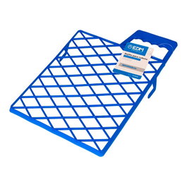 Edm Rejilla para cubeta Grille pour seau Plastique bleu 26 x 20 x 3 cm