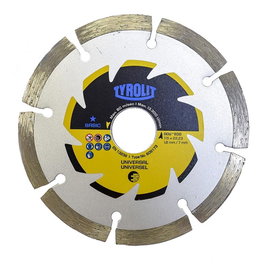 Tyrolit Disque diamanté C3 Ø115 x 1,8 x 22,23 mm Réf 609173 pour matériaux de construction