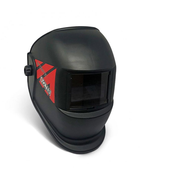 Solter Optimatic 100 Masque de soudure électronique à obscurcissement automatique DIN 9-13 2 capteurs qualité optique 1/1/1/2 Solter Optimatic 100 Masque de soudure électronique à obscurcissement automatique DIN 9-13 2 capteurs qualité optique 1/1/1/2