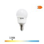 Edm Ampoule LED sphérique E14 lumière chaude