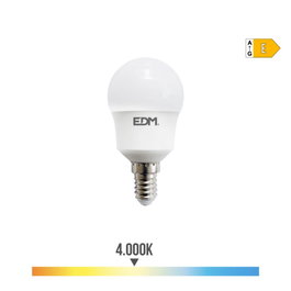 Edm Ampoule LED sphérique E14 8,5 W 950 lm 4000 K lumière du jour