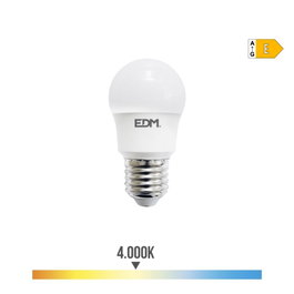Edm Ampoule LED sphérique E27 8,5 W 950 lm 4000 K