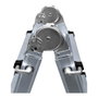 Echelle pliante EDM 75094 Aluminium Multicouleur