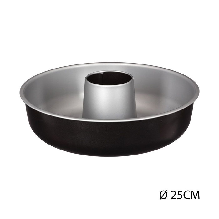 Moule à pâtisserie Secret de Gourmet Aluminium Ø 25 cm Noir Moule à pâtisserie Secret de Gourmet Aluminium Ø 25 cm Noir