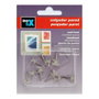 Inofix Support de cadre simple transparent (lot de 10 unités)