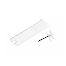Inofix Support de cadre simple transparent (lot de 10 unités)