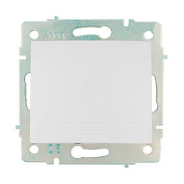 Solera Commutateur de croisement 10Ax 250V blanc sans cadre ERP09QC