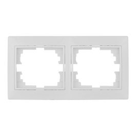 Solera Cadre horizontal blanc pour 2 éléments Europa ERP72U