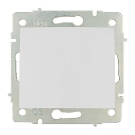 Solera Tapa ciega d'encastrement blanche série Europa Solera ERP75