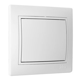 Solera Tapa ciega d'encastrement blanche série Europa Solera ERP75U