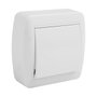 Solera Commutateur de croisement en saillie 10Ax 250V blanc