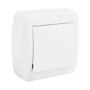 Solera Interrupteur bipolaire en saillie murale mur22u blanc