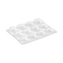 Inofix Gouttes autoadhésives transparentes Ø 12,7 mm