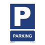 Normaluz Panneau parking 30x40cm en PVC
