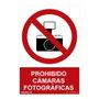 Normaluz Signal de signalisation interdiction d'appareils photo 30x40cm