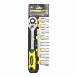 Mota Herramientas Jeu de clés à douille Torx femelle 1/2, 10 pièces