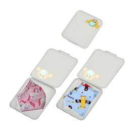 Snips Porte-masques pocket 11 x 12,4 x 1,2 cm plastique couleurs/models assortis