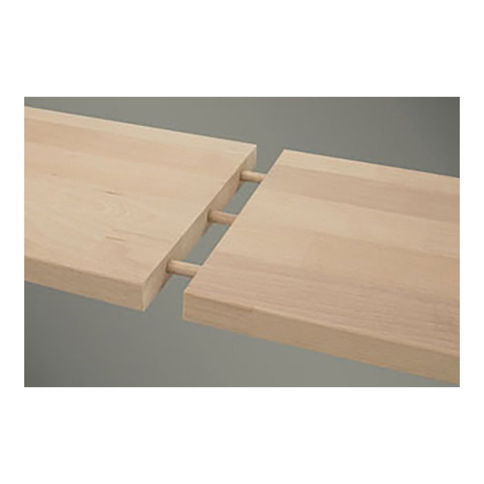 Wolfcraft 2908000 Lot de 40 chevilles longues en bois de hêtre Ø8x40mm
