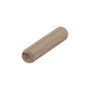 Wolfcraft 2910000 Pack de 30 chevilles longues en hêtre Ø10x40mm, usage professionnel/domestique, brun clair