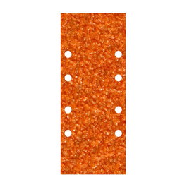 Wolfcraft Feuilles de ponçage en corindon perforées, grain 40, 5 pièces