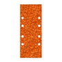 Wolfcraft Feuilles de ponçage en corindon perforées, grain 40, 93 x 230 mm, 5 pièces