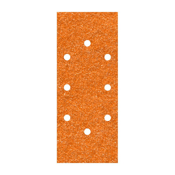 Wolfcraft Feuilles de ponçage en corindon perforées ovales, 93 x 230 mm, grain 120, 5 pcs Wolfcraft Feuilles de ponçage en corindon perforées ovales, 93 x 230 mm, grain 120, 5 pcs