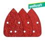 Wolfcraft Papier abrasif 1756000 (10 Unités)