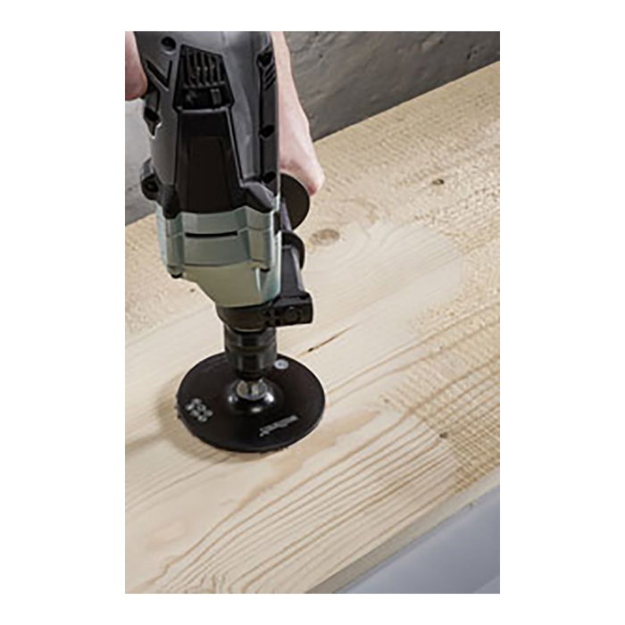 Wolfcraft Disques abrasifs en papier de corindon ø125 mm, grain 80, 10 pcs
