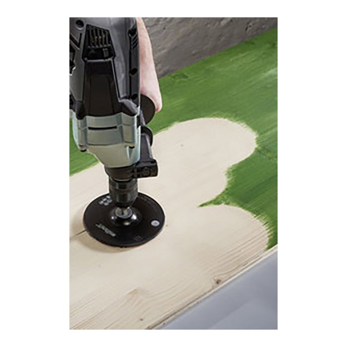 Wolfcraft Disques abrasifs en papier de corindon ø125 mm, grain 80, 10 pcs