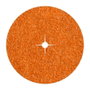 Wolfcraft Disques abrasifs en papier de corindon ø125 mm, grain 80, 10 pcs