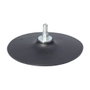 Plateau de support pour disques abrasifs Wolfcraft 125 mm Assiette Caoutchouc